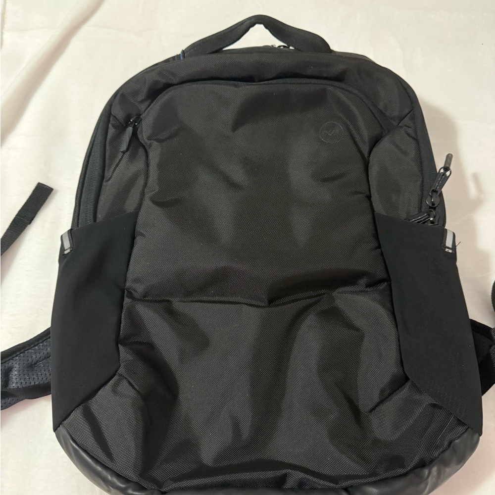Dell Laptop Backpack Black Padded Tech Eco Fabric